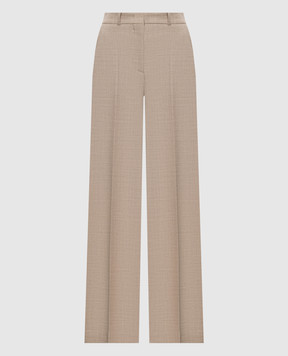 JOSEPH Beige Hawley wool pants JF009571
