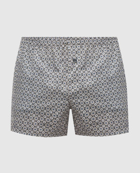Zimmerli Beige printed boxer briefs 469027201978