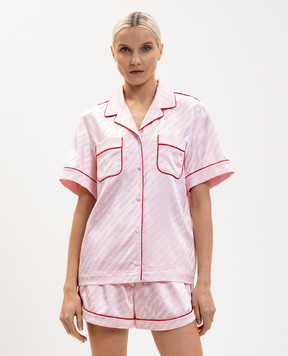 Off-White Pink pajama-style shirt 2GG00BS26FAB001