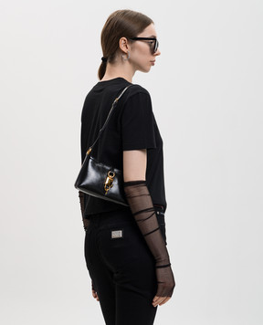 Dolce&Gabbana Black leather bag with logo BB7891AZ000