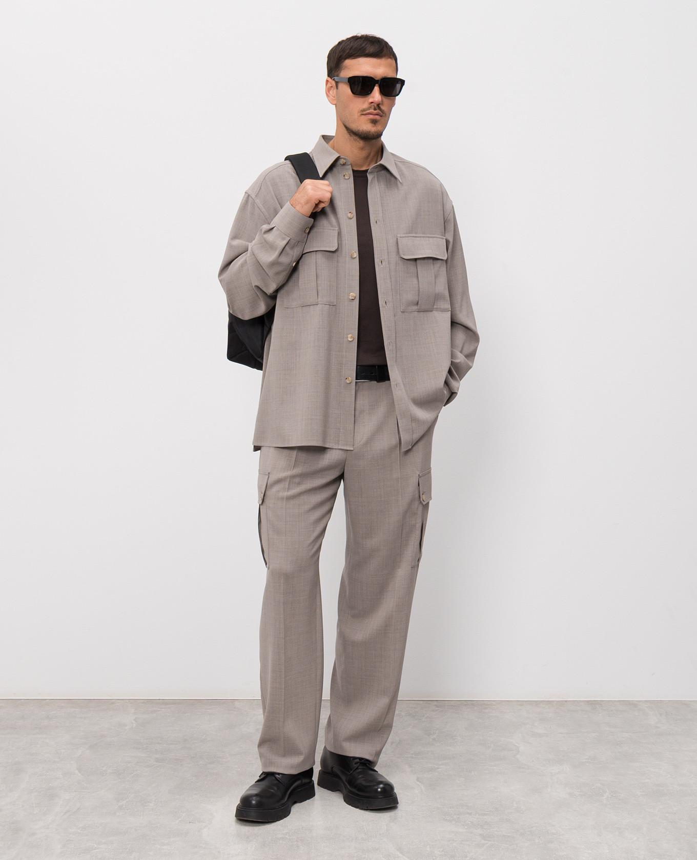 Beige wool shirt Dolce&Gabbana 2