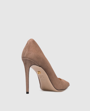 Babe Pay Pls Beige suede shoes 201119ZA