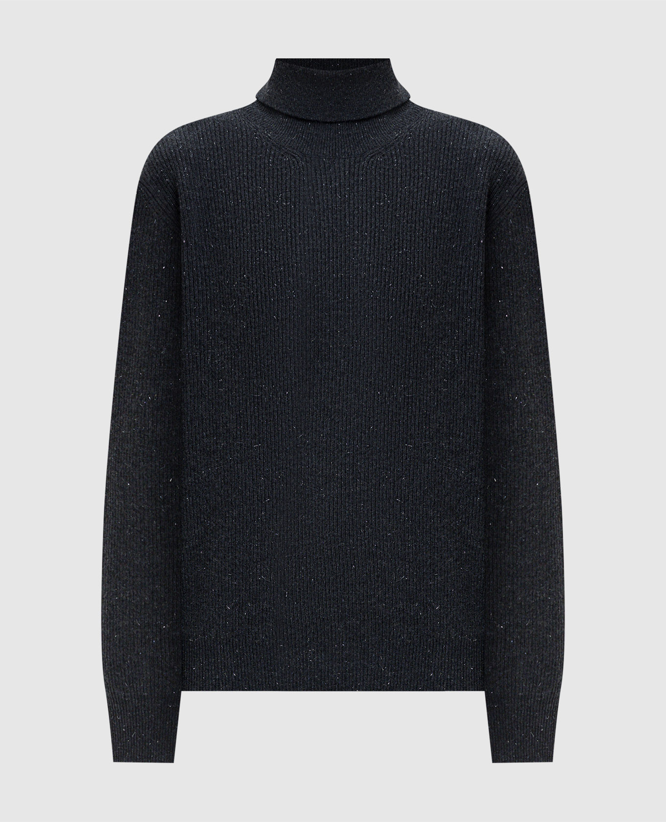 

Gray wool and silk sweater with lurex Peserico, Grey