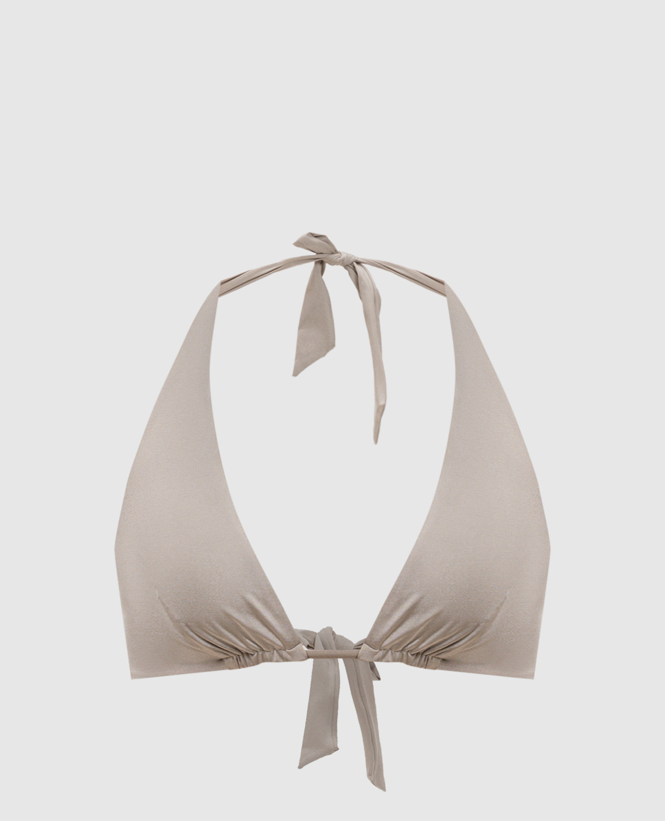 Beige swimsuit bodice ALOA