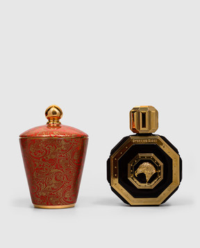Stefano Ricci Set of Royal Eagle Red 100 ml Eau de Parfum and Scented Candle PM100RERF002VELIN6