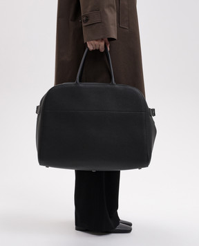 The Row Marco black leather travel bag W2156L675