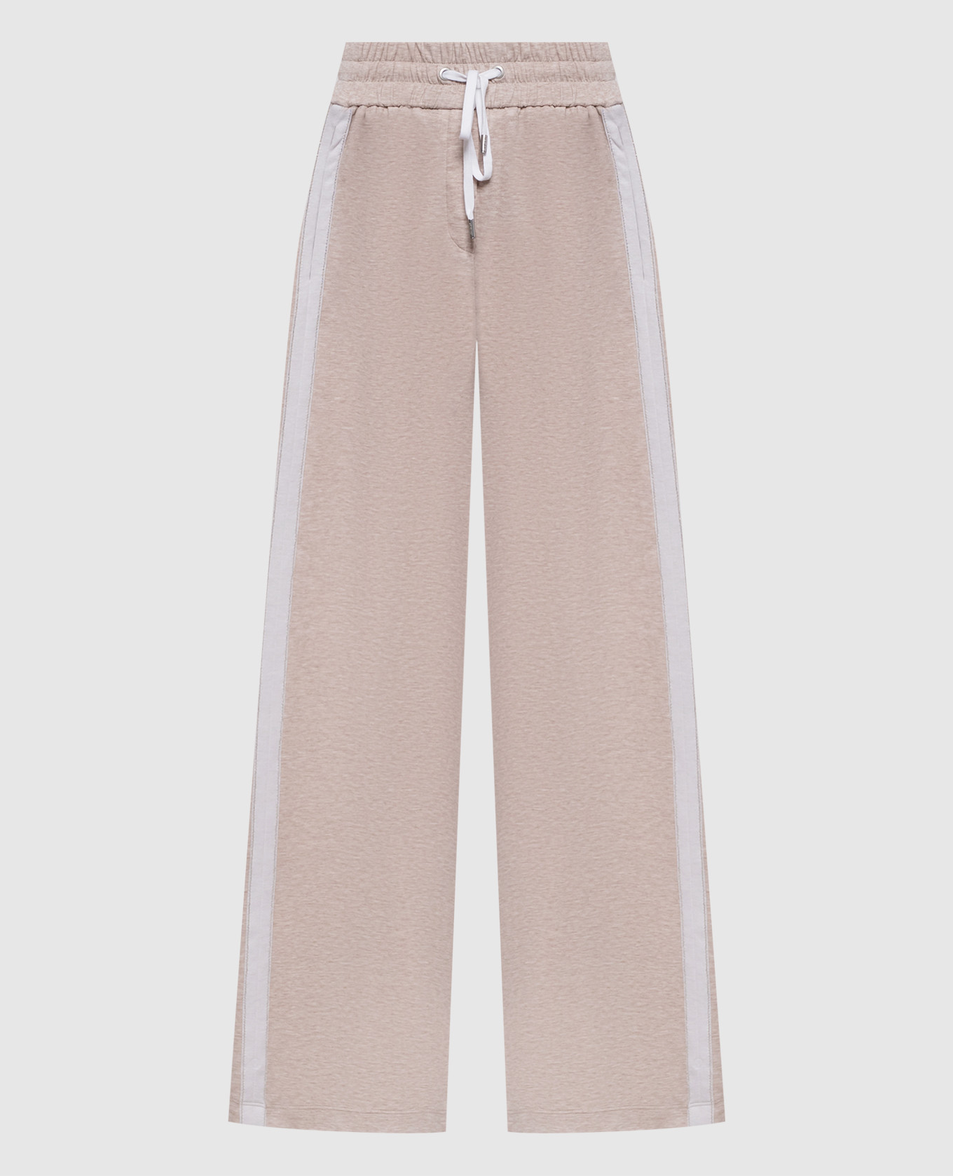 

Beige striped sweatpants Peserico