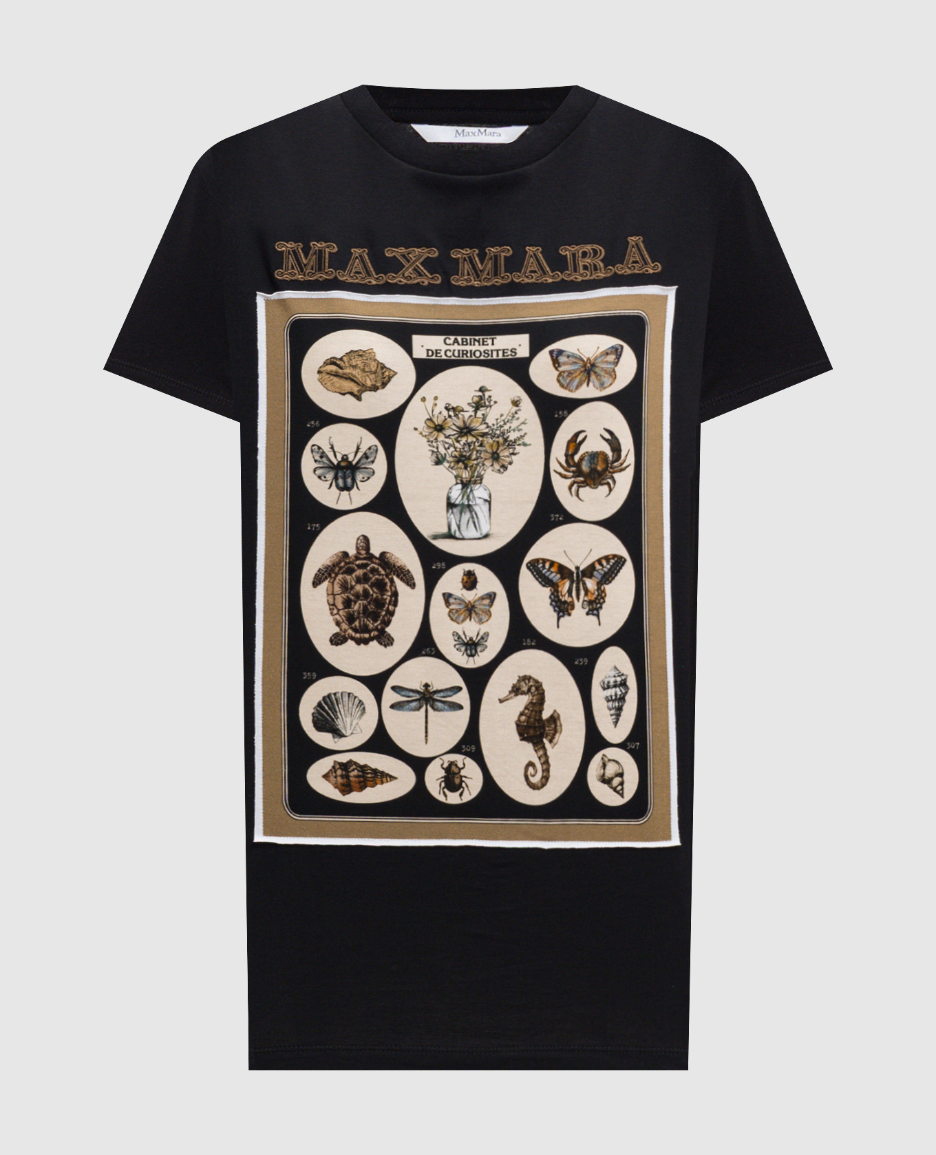 SPADINO black t-shirt with print