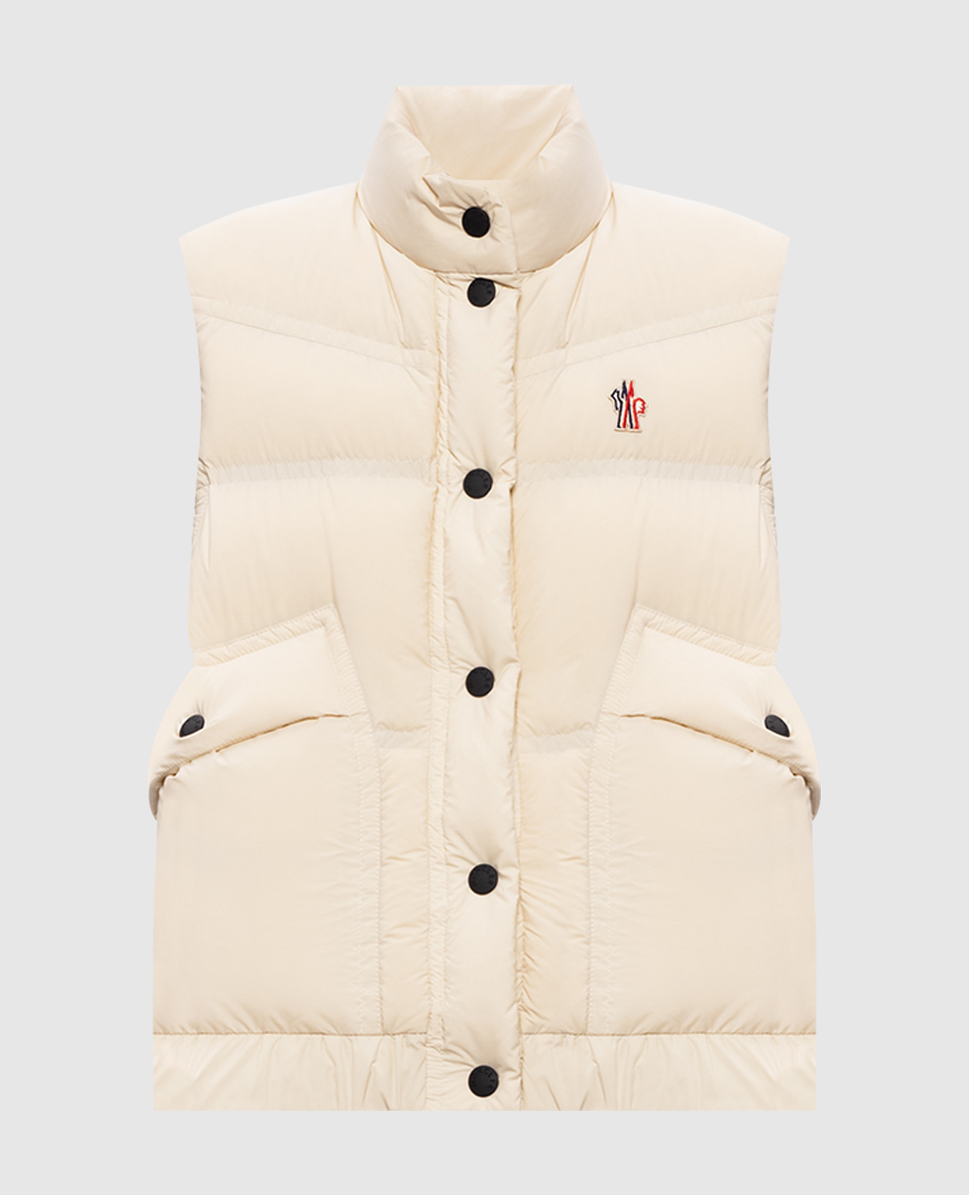 

Beige Baise down vest Moncler Grenoble