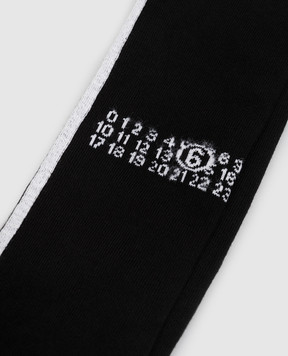 Maison Margiela MM6 Children's black tights M61046MM045