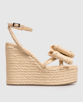 Mach&Mach Beige sandals Le Cadeau S1073130RAF