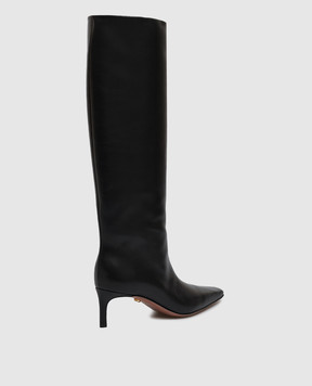 Babe Pay Pls Black leather boots 522502KO