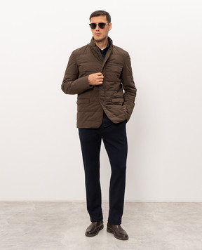 Dolce&Gabbana Blue pants with wool GP264THU7QN