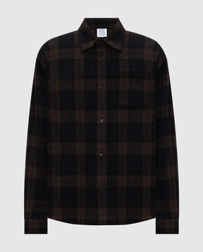 Vetements Checked wool shirt MH27SH063BC