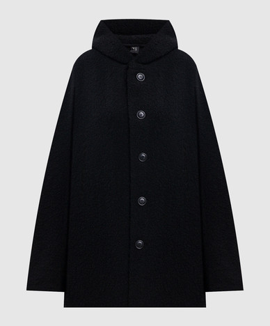 Zwart vest van wol