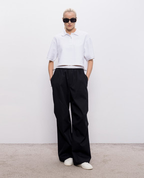 Alexander Wang Black pants with logo 1WC1264969