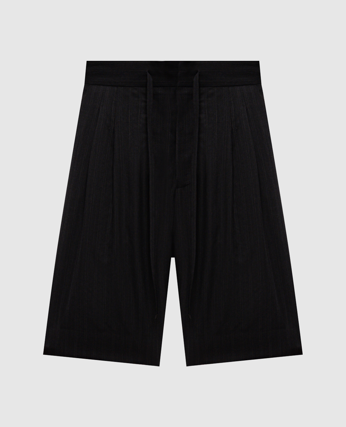 Black wool Bermuda shorts Fear of God