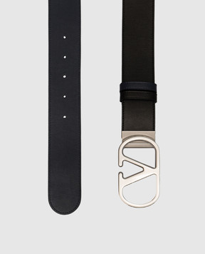 Valentino Vlogo Signature Reversible Leather Belt 8Y2T0SQ4UPC