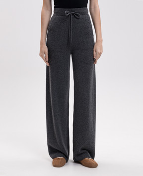 Max Mara FIABE gray cashmere pants MXMFIABE