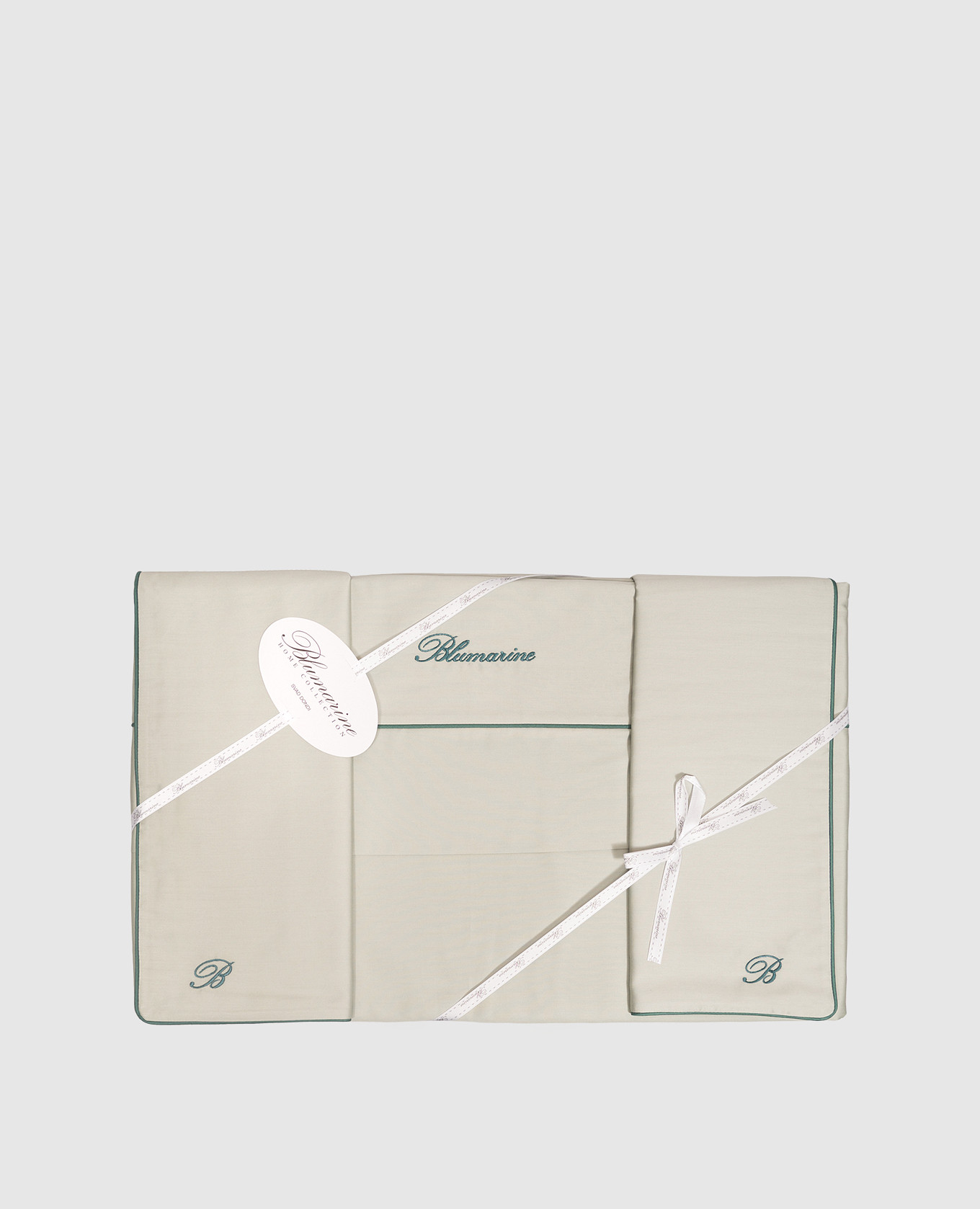 Green bedding set Profilo Blu