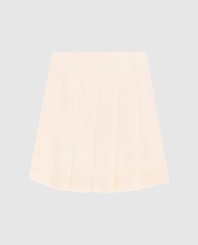 Ermanno Scervino Beige pleated skirt D482O759RWK