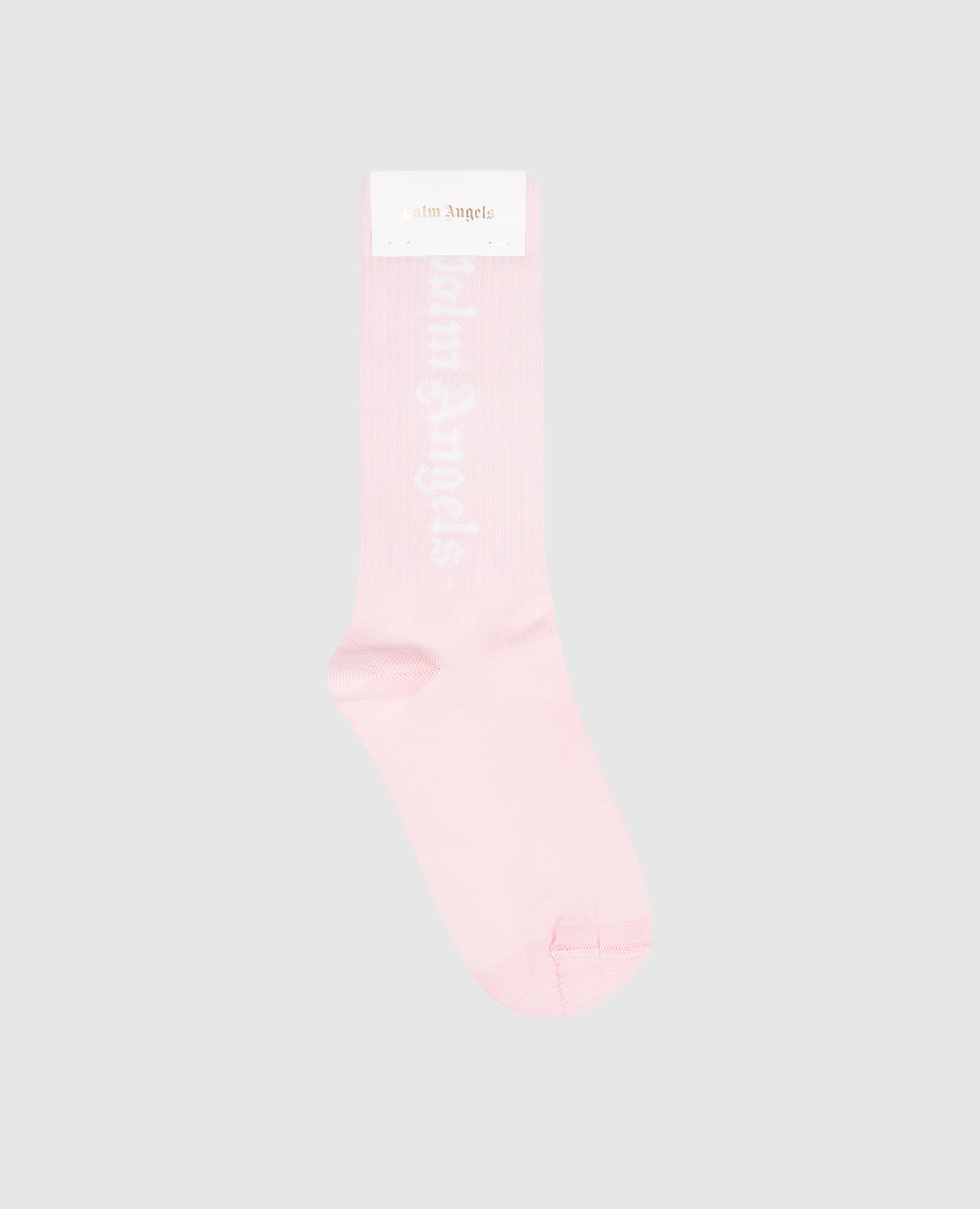 

Children's pink socks with logo Palm Angels