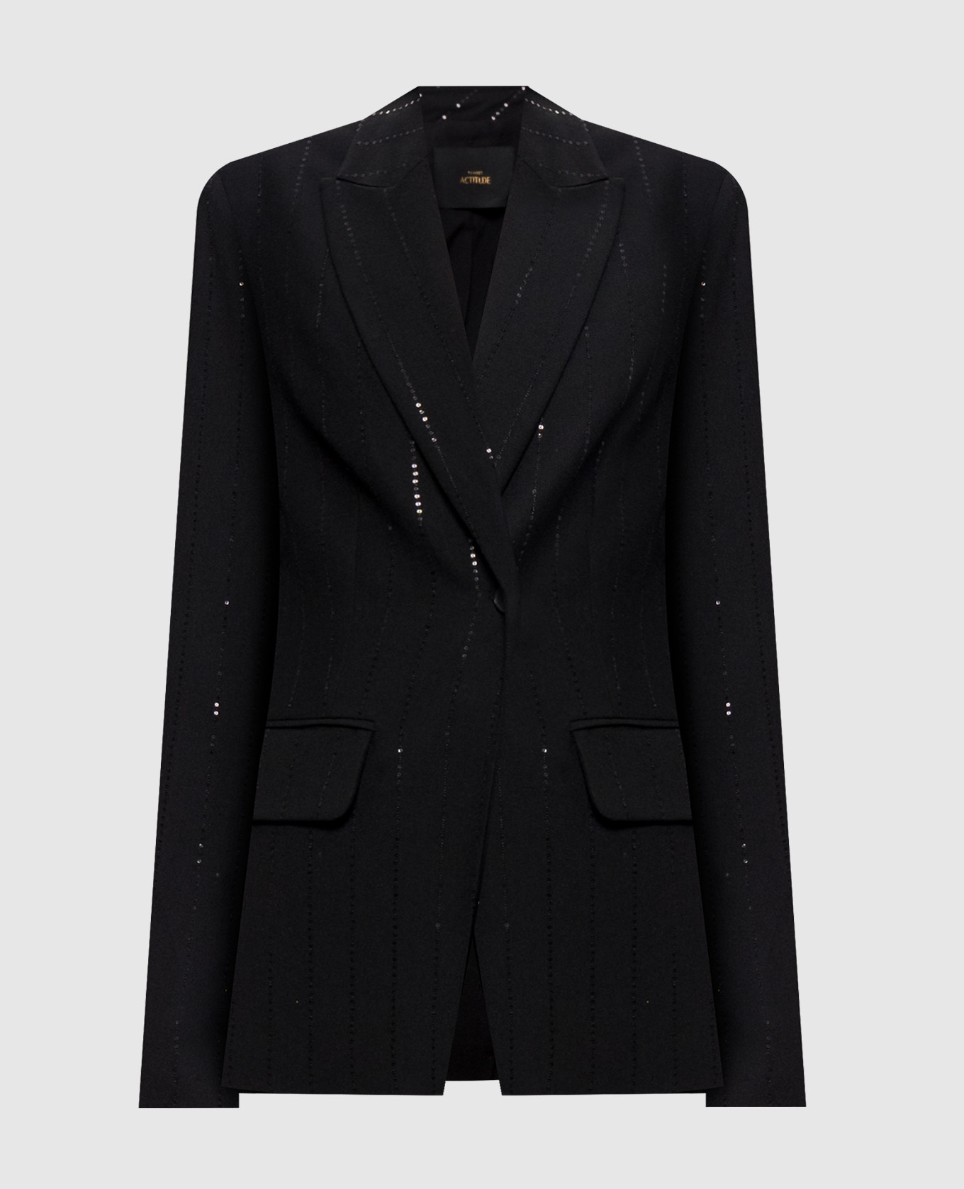 Black jacket with sequins