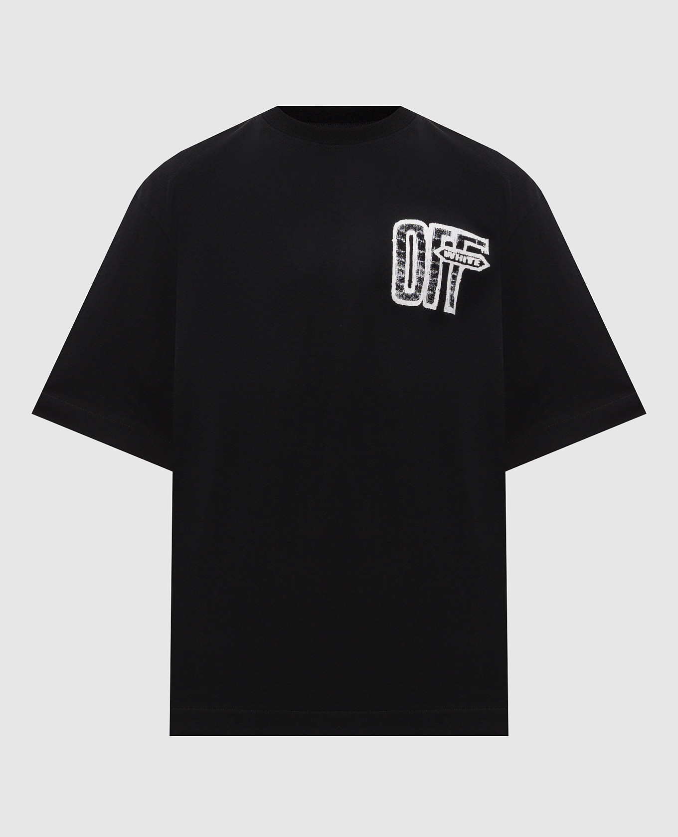 Black T-shirt with Arrow print