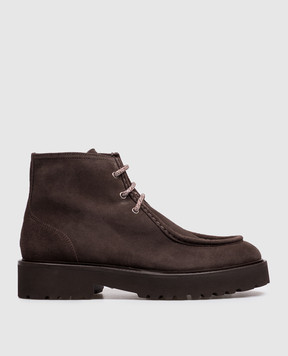 Doucal's Brown suede boots DD8742PHILUF252