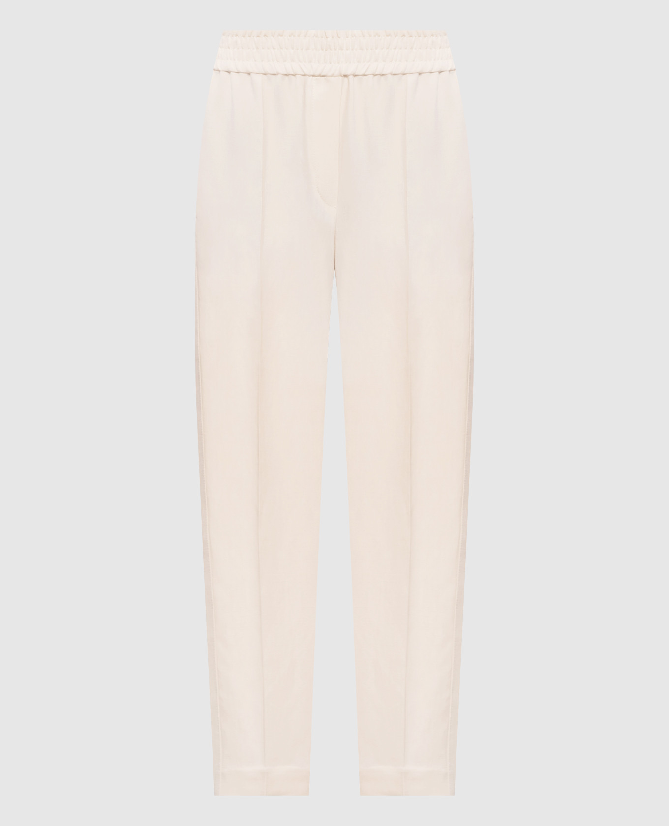 Ivory linen pants
