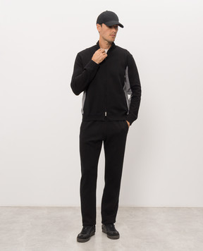 Bertolo Cashmere Black tracksuit 9020870019659020880019