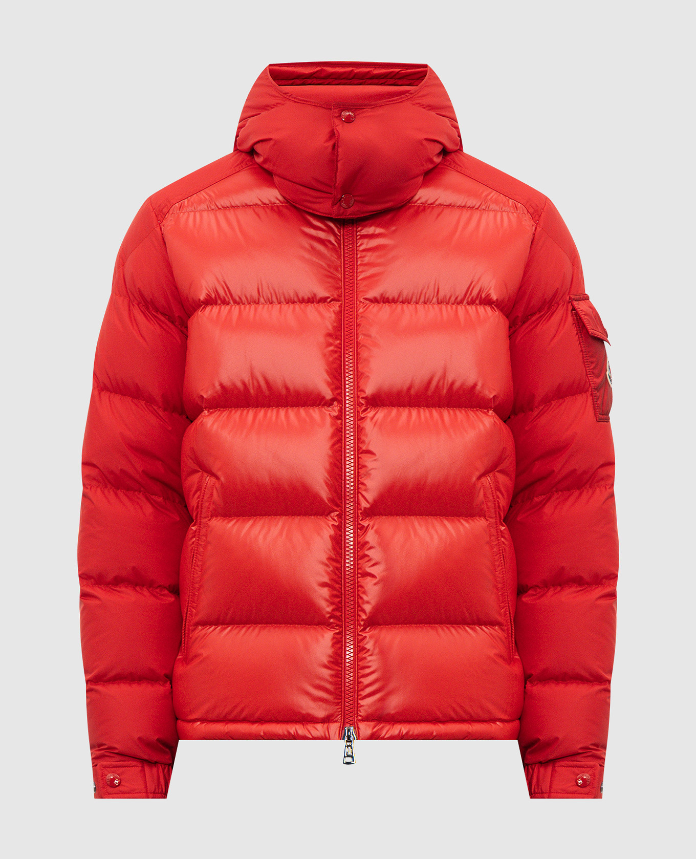 Maya red down jacket