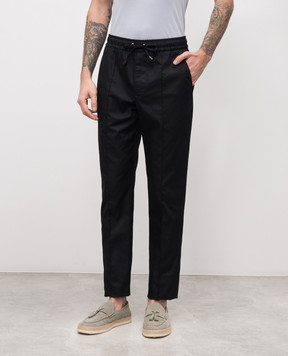 ISAIA Black pants PNC016P9100