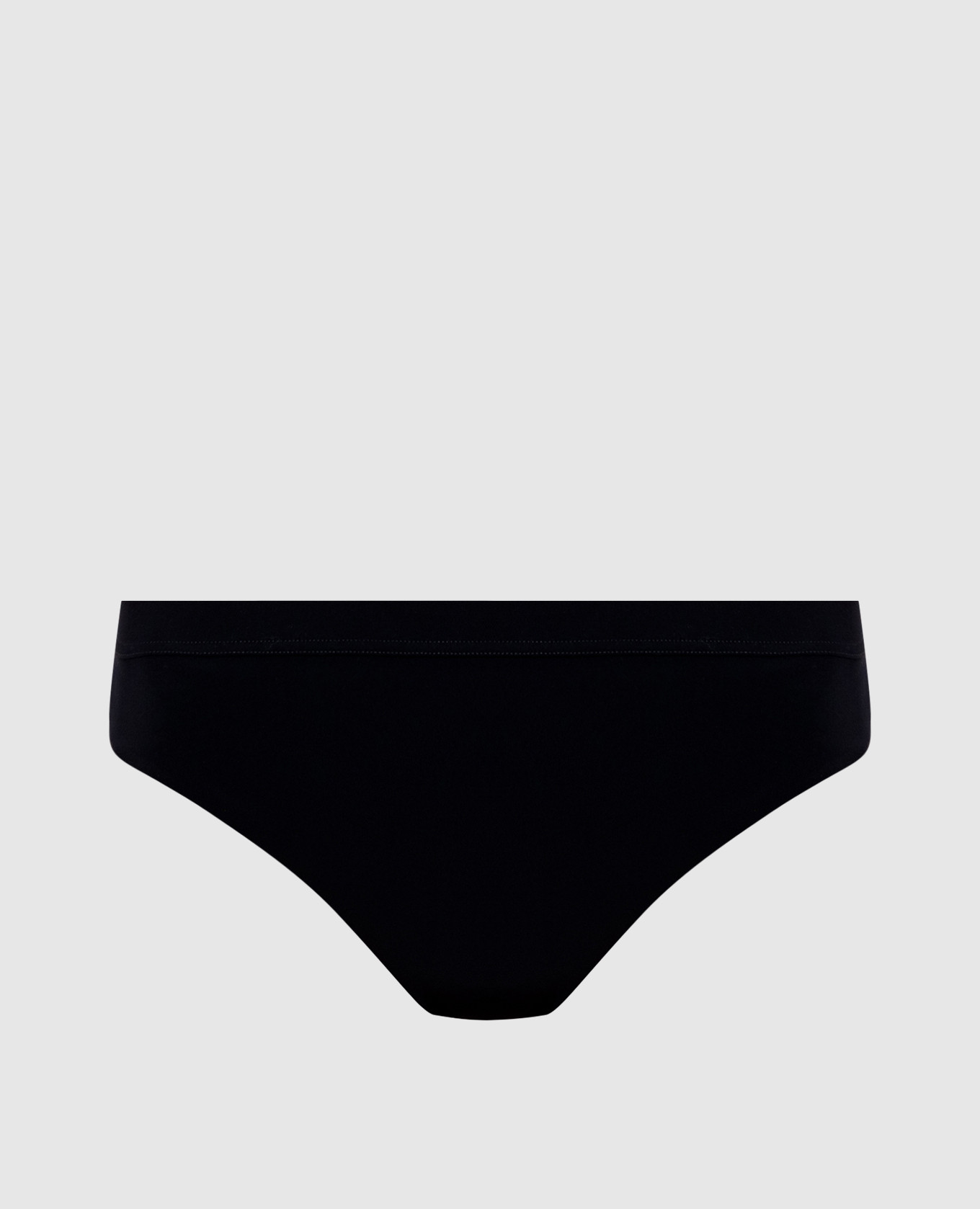 Slip de bain noir avec logo
