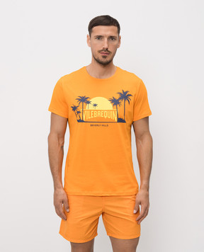 Vilebrequin Orange City T-shirt THOEP300