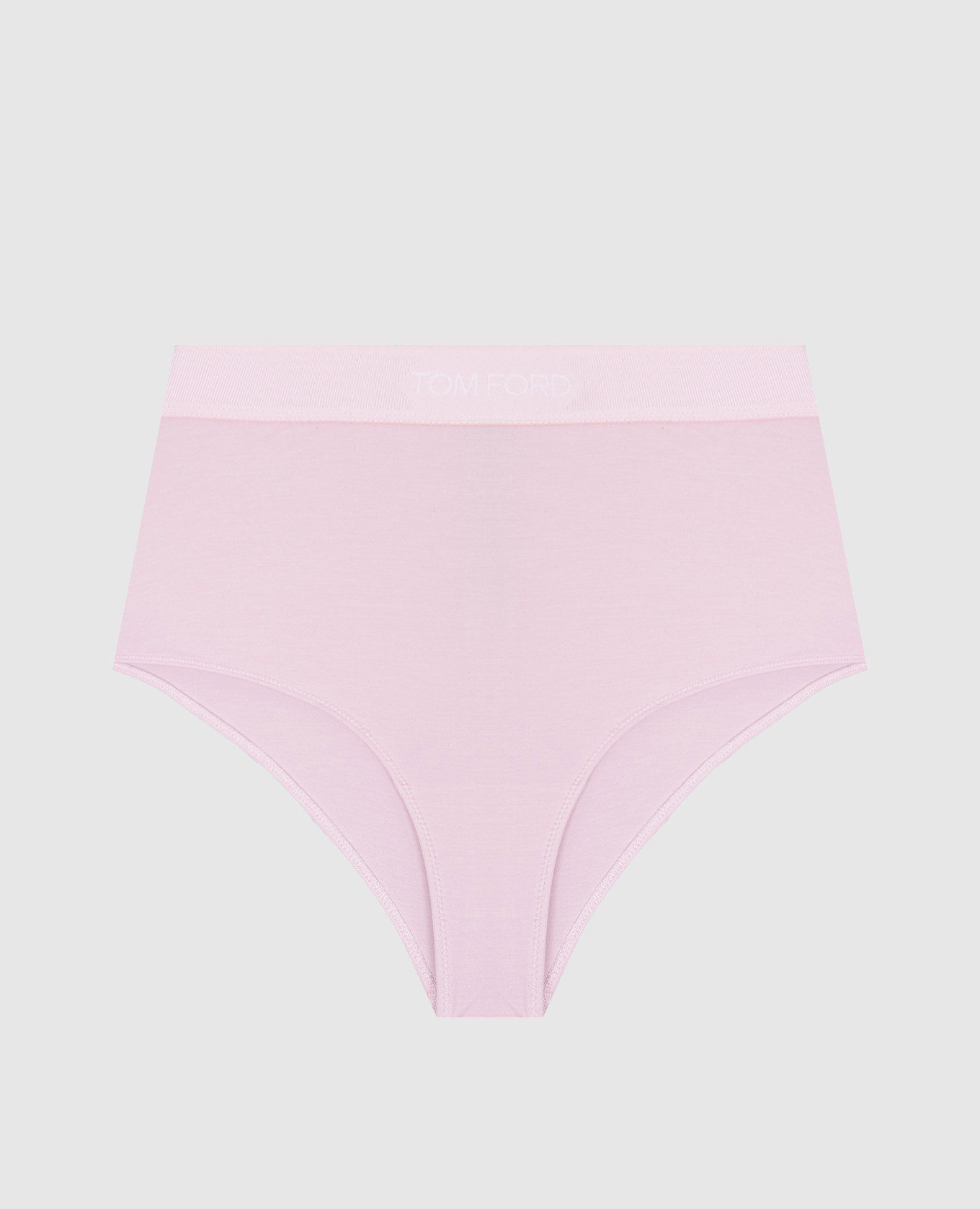 Pink high-rise panties