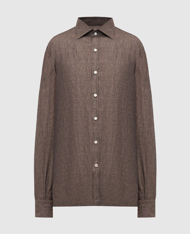 Brunello cucinelli トップス　ダークグレー Brunello Cucinelli - Gray shirt with silk MH8366686 - shop with