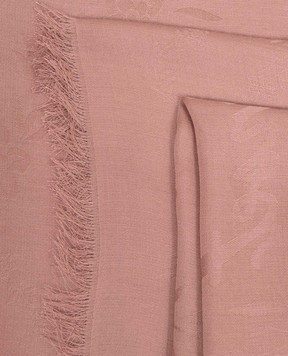 Twinset Pink patterned scarf 262TA4360