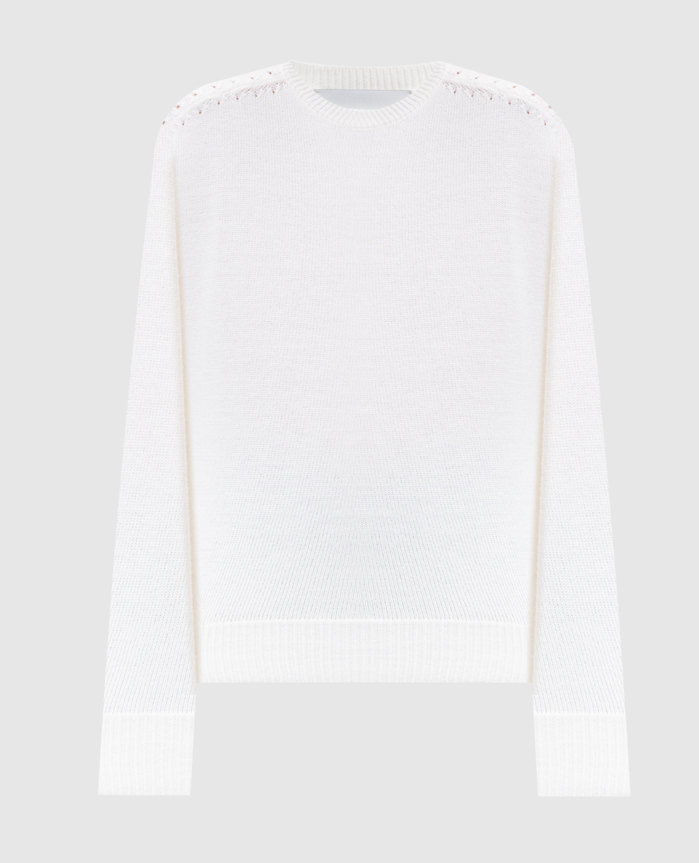 

White wool jumper Ballantyne