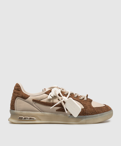 End Of Play brown combination sneakers