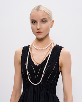 Madreperla Pink layered necklace 212306