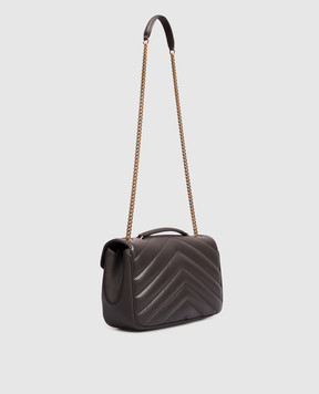 Saint Laurent Gray leather bag LOULOU 801439AAEAX