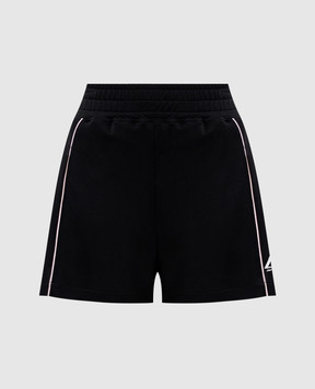 Off-White Black shorts with logo print 2CL002S26JER001