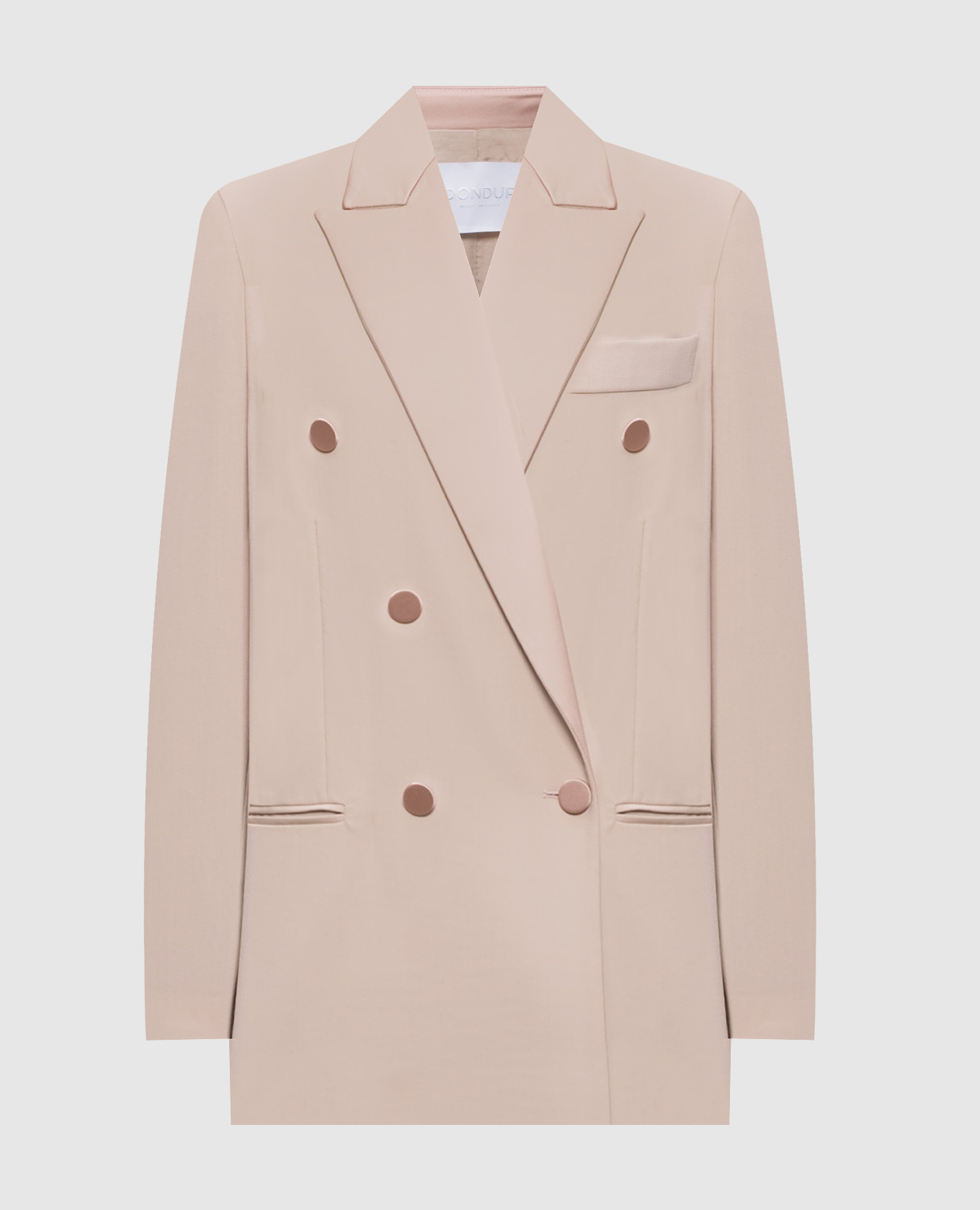 double-breasted jacket with wool Dondup