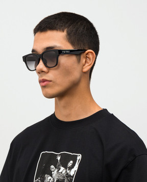 Alexander McQueen Black sunglasses with logo 852617J0749