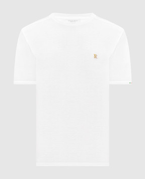 Stefano Ricci White straight-cut T-shirt MNH6105140TE0001