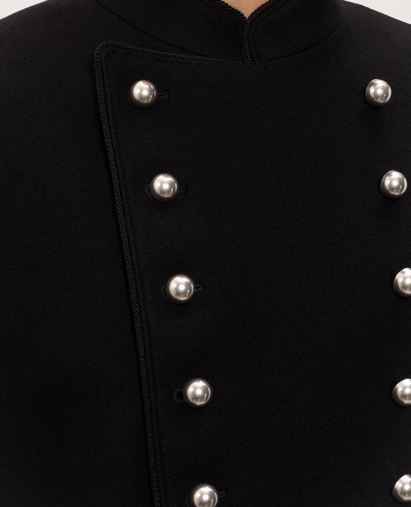Noa Marsina black double-breasted cropped jacket Ann Demeulemeester 5