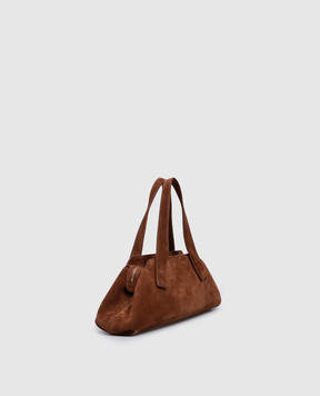 Marsell Brown suede bag Linea MB0487P024