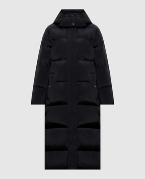 Woolrich Black elongated down jacket CFWWOU2108FBUT1148