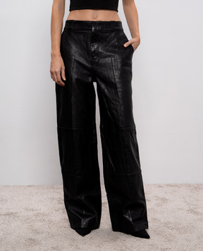 Alexander Wang Black leather pants 1WC4254913